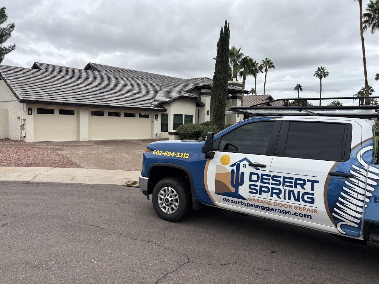 Desert Spring Garage Door Repair project