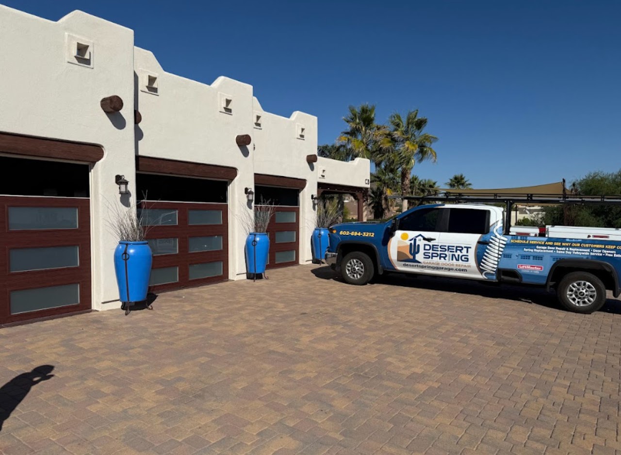 Desert Spring Garage Door Repair project